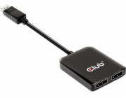 Club3D hub MST (Multi Stream Transport) DisplayPort 1.4 na DisplayPort + HDMI 4K60Hz (M/F)