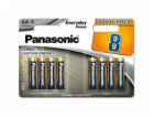 Panasonic Alkalická baterie LR6EPS/8BW Everyday Power (Bl...