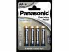 Panasonic Alkalická baterie LR6EPS/4BP Everyday Power (Bl...