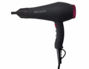 Revlon Smooth Brilliance RVDR5251E fén na vlasy, 2000 W, 2 rychlosti, 3 teploty, 2 nástavce, černý