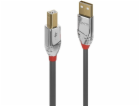 Lindy USB-A – USB-B kabel USB 7,5 m šedý (36645)