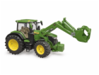 Bruder Traktor John Deere 7R 350 s čelním nakladačem