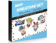 MFP papírová kreativní sada - mozaiková zvířátka 1042121