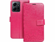 OEM pouzdro na knihy MEZZO pro XIAOMI Redmi NOTE 12 4G mandala purpurová