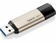 Apacer Apacer USB flash disk, 3.0, 64GB, AH353, zlatý, černý, AP64GAH353C-1, s krytem