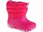 Crocs Crocs Classic Neo Puff Boot Toddler 207683-6X0 Růžo...