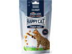 Happy Cat Crunchy Snack Atlantský losos, pochoutka, pro k...