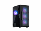 Zalman skříň I3 Neo ARGB black / ATX / 4x120 ARGB fan / 2...