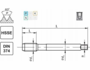 Fanar THREAD M16x1 DIN-374C R40 (6H) HSSE 800