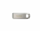 SanDisk Flash Disk 64GB Ultra Luxe, USB-C 3.2, Stříbrná