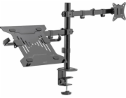 LOGILINK BP0175 Dual monitor mount 17-32inch monitors and 10-15.6inch notebooks/tablets