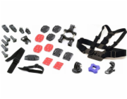 Xrec Mounting Kit Držák 30v1 pro Gopro Hero 1/2/3/3+/4 hrudní držák