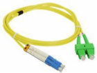 Propojovací kabel SM SC/APC-LC duplex 9/125 2,0m ALANTEC