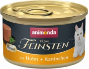 ANIMONDA Vom Feinsten Mousse Chicken and Rabbit - mokré krmivo pro kočky - 85 g