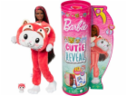 Panenka Barbie Cutie Reveal Kitten-Panda červená HRK23 MA...