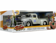 Auto Street Fighter 1956 Ford Pickup s Guile 1:24 Figurka Simba JADA