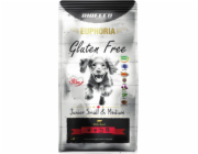 BIOFEED Euphoria Gluten Free Junior small & medium Hovězí maso - suché krmivo pro psy - 2kg