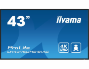 43" iiyama LH4375UHS-B1AG:IPS,4K UHD,Android,24/7