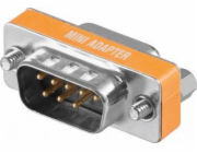 adaptér goobay null modem 9-pin samec > samice