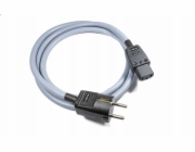Napájecí kabel Melodika Melodika MDP25G Napájecí kabel s uzemněním (síťový) 3x2,5mm2 (Schuko-IEC C13) Gunmetal - 2,5m