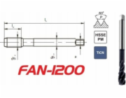 Ventilátor THREAD M14 DIN-376C R40 (6H) HSSE-PM TICN VENTILÁTOR