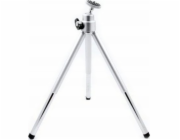 Massa Tripod 3fázový stolní stativ / 120-200 mm / stříbrný / s 3D hlavou