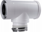 Spiroflex 60/100-80/125 Adaptervst (TEE) WHITE