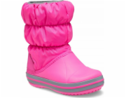 Crocs Crocs Winter Puff Boot Boot Kids 14613-6TR Růžová 33/34