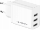 Nabíječka GoGEN Síťová nabíječka. 3x USB 15,5W 3,1A GoGEN...