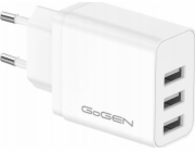 Nabíječka GoGEN Síťová nabíječka. 3x USB 15,5W 3,1A GoGEN - ACH301W