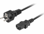 LANBERG Power cord CEE 7/7->IEC 320 C13 1.8m straight VDE