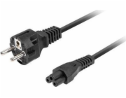 LANBERG Power cord CEE 7/7->IEC 320 C5 1.8m straight VDE