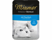 MIAMOR Ragout Royale Tuna v želé - vlhké krmivo pro kočky - 100g