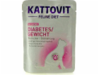 KATTOVIT Feline Diet Diabetes Salmon - mokré krmivo pro k...