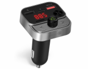 CONNECT IT InCarz Bluetooth transmitter, 2x USB-A + 1x USB-C, antracitový