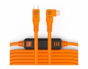 Tether Tools TetherPro USB-C auf USB-C rechter Winkel orange 9,4m