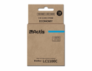 Actis Inkoust KB-1100C (náhrada za Brother LC1100C/980C; standardní; 19 ml; modrý)