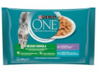 PURINA One Indoor Tuna telecí - mokré krmivo pro kočky - ...