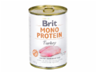 BRIT Mono Protein Turkey - mokré krmivo pro psy - 400 g