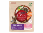 PURINA One Mini/Small Sensitive Salmon, rice - suché krmi...