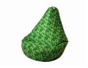 Sako bag pouffe Potisk hrušek Minecraft XXL 140 x 100 cm