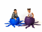 Octopus Sako taška pouffe fialová L 80 x 80 cm