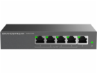 Grandstream GWN 7700P 5xGbE, 4xPOE, neřízený přepínač