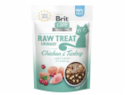 BRIT Care Raw Treat Urinary kuře s krůtím masem - kočičí ...