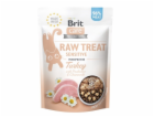 BRIT Care Raw Treat Sensitive krůtí - kočičí pamlsky - 40g