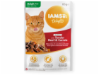 IAMS Delights Adult Beef s mrkví v želé - vlhkém krmivu p...