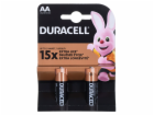 Alkalické baterie DURACELL BASIC AA/LR6 K2 - blistrová ka...