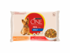 PURINA One Mini Adult Chicken Beef - mokré krmivo pro psy...