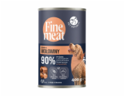 PET REPUBLIC Jemné maso Hovězí pokrm - mokré krmivo pro psy - 400g