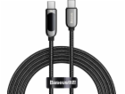 Kabel USB-C k displeji USB-C Baseus, 100 W, 2 m (černý)